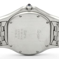 Cartier Panthere Cougar Quartz Stainless Steel Men's Dress Watch 987904