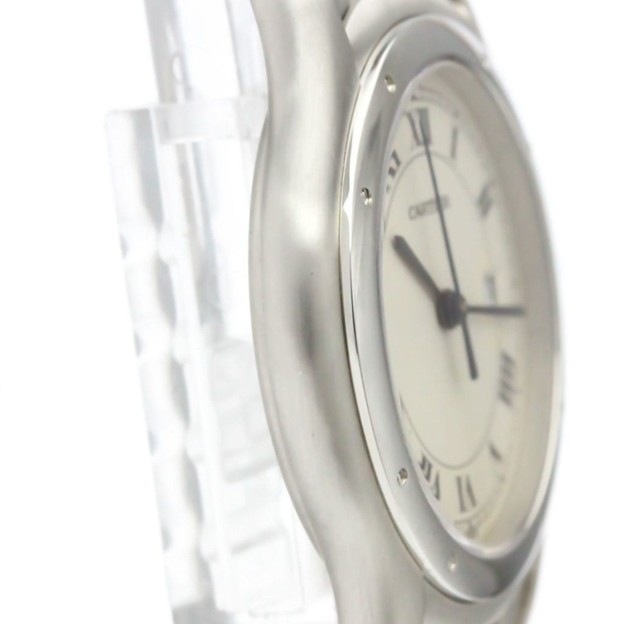 Cartier Panthere Cougar Quartz Stainless Steel Men's Dress Watch 987904