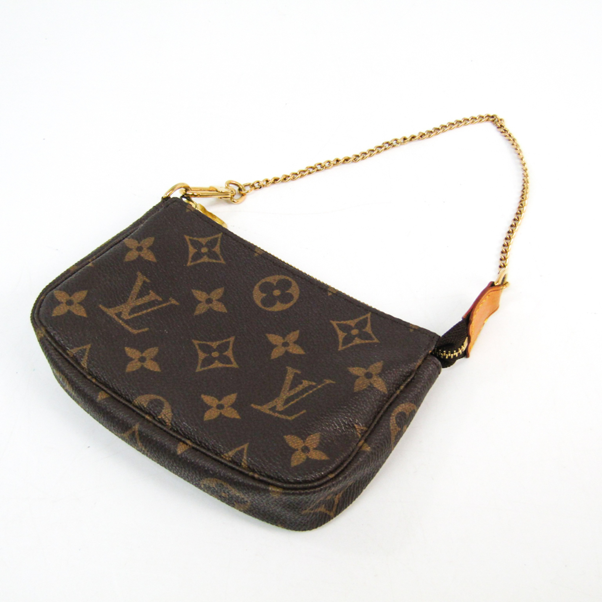 Louis Vuitton Monogram Mini Pochette Accessoires M58009 Women's Handbag Monogram