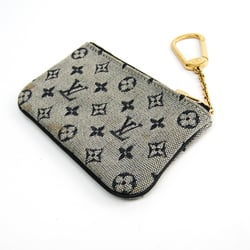 Louis Vuitton Monogram Mini Pochette Cle M92236 Women's Monogram Mini Coin Purse/coin Case Blue