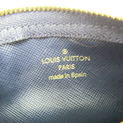 Louis Vuitton Monogram Mini Pochette Cle M92236 Women's Monogram Mini Coin Purse/coin Case Blue