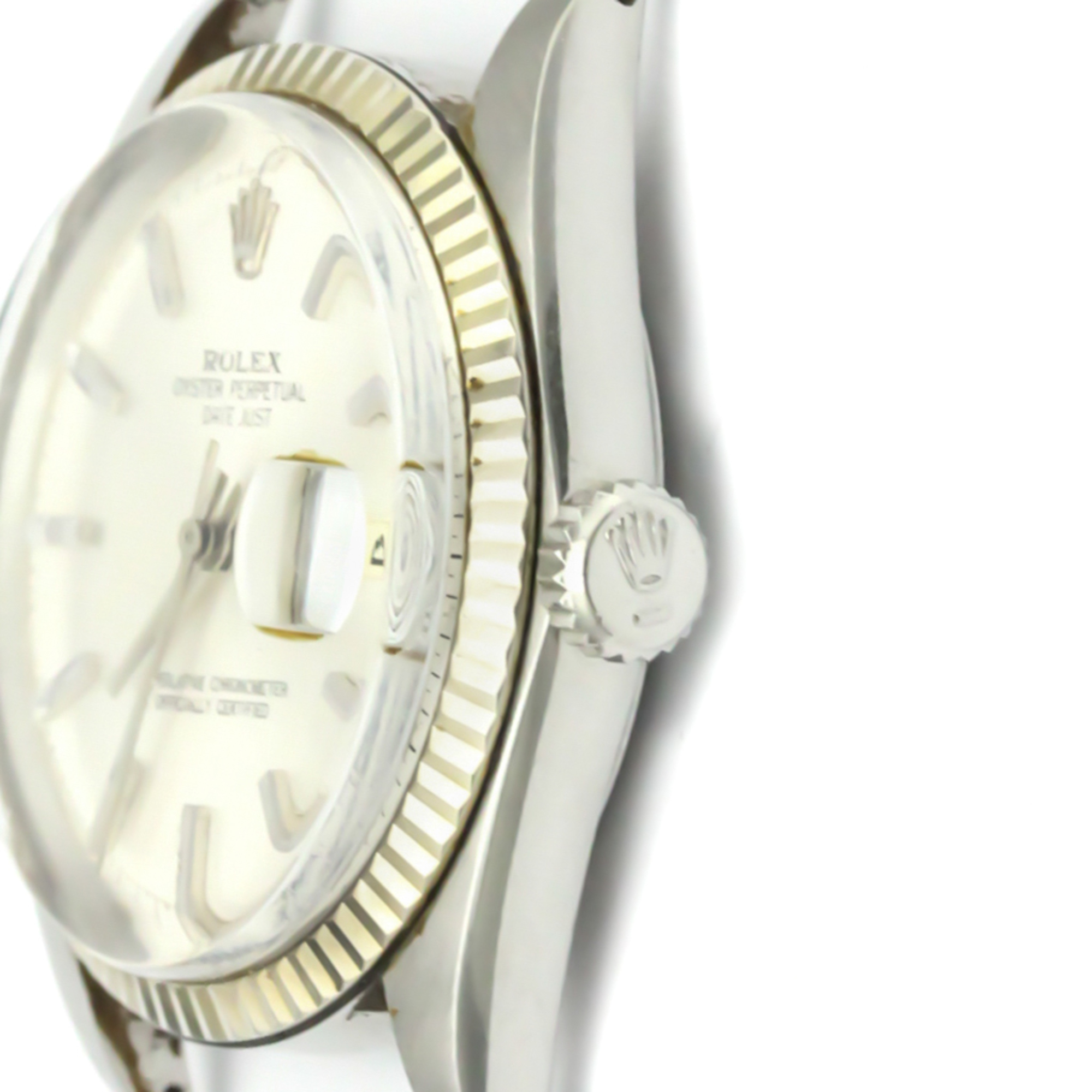 Rolex Datejust Automatic Stainless Steel,White Gold Men's Dress Watch 1601