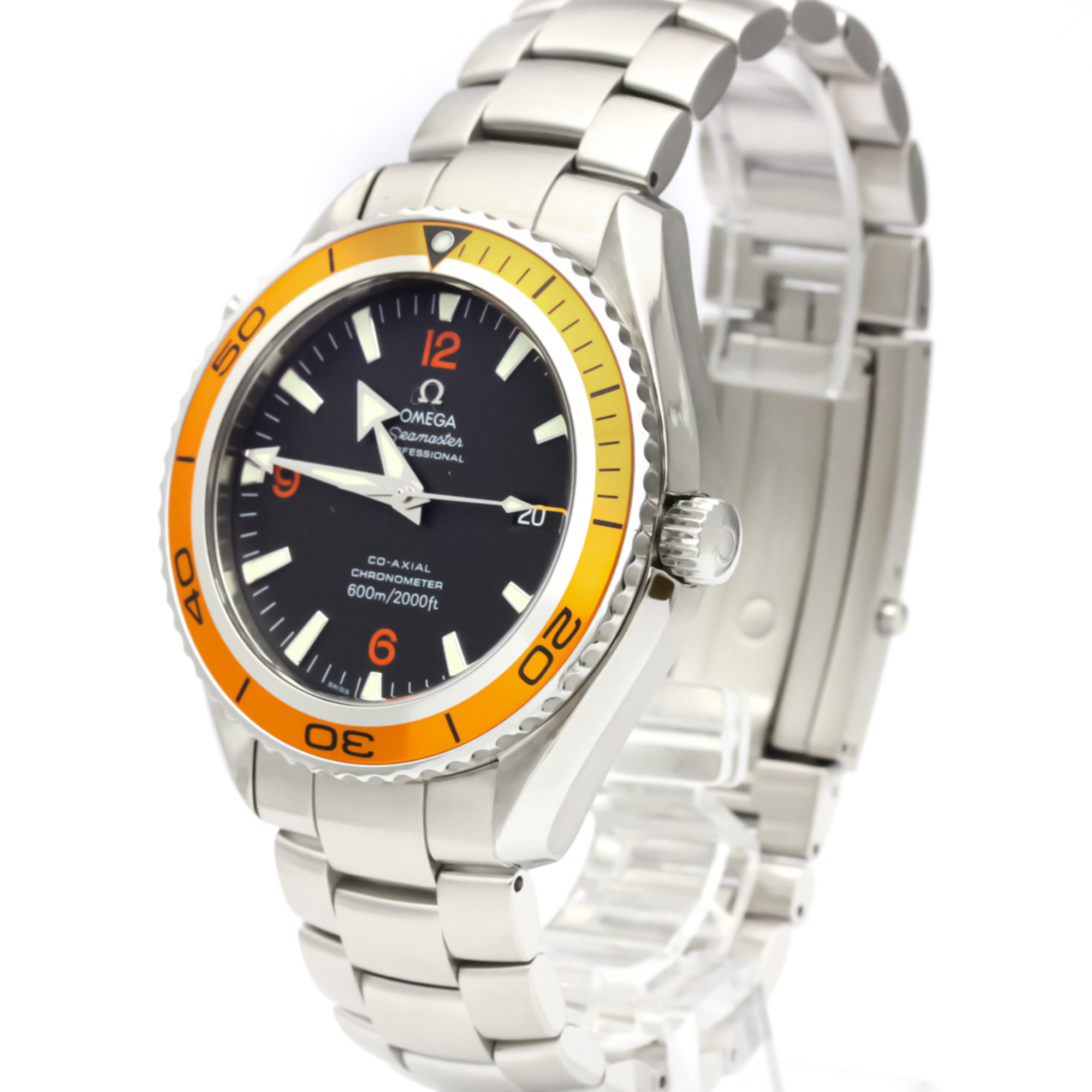 OMEGA Seamaster Planet Ocean Orange Automatic Watch 2208.50