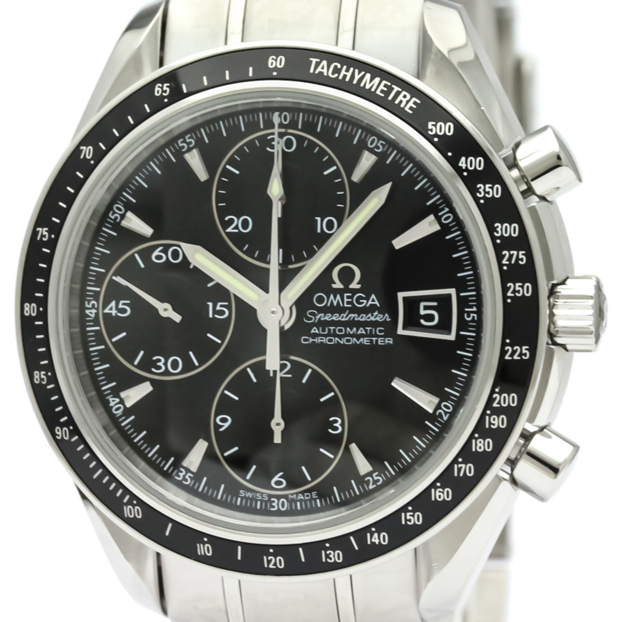 OMEGA Speedmaster Date Steel Automatic Mens Watch 3210.50