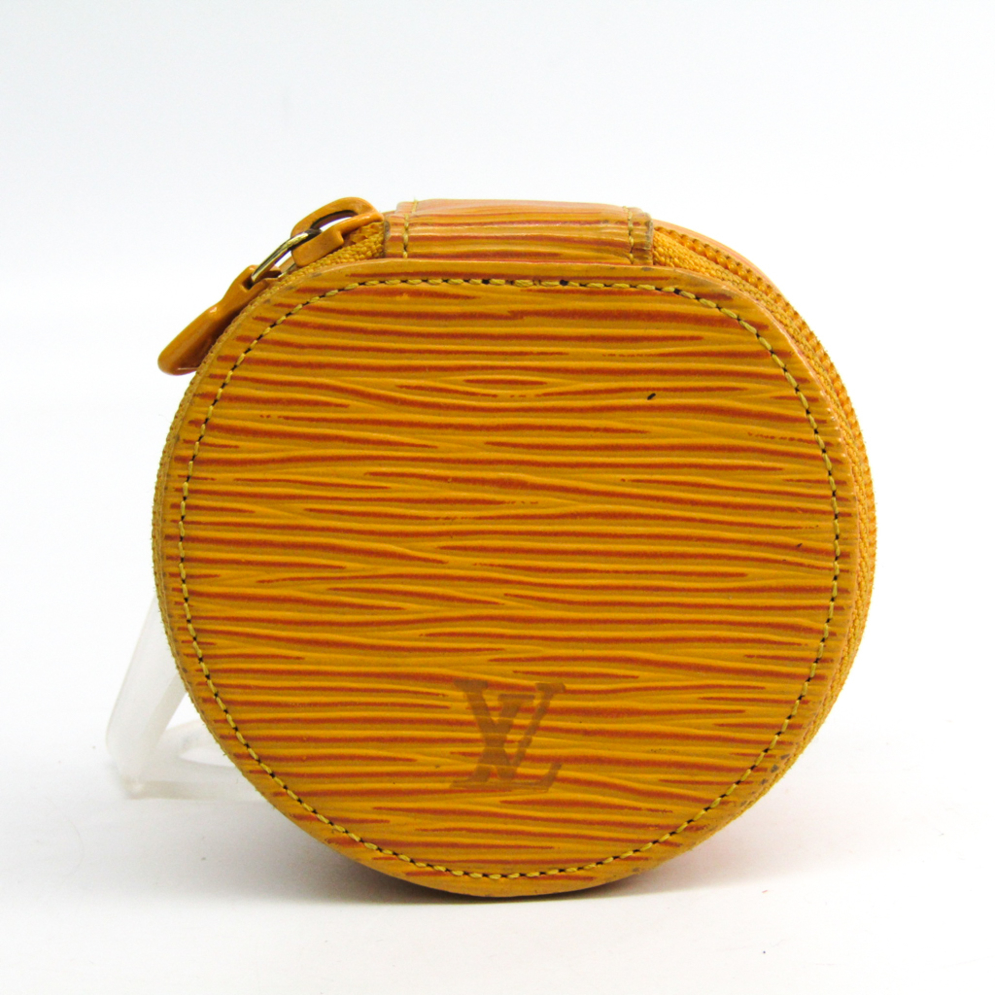 Louis Vuitton Epi Ecrin Bijoux 8 M48229 Jewelry Case Jaune Epi Leather