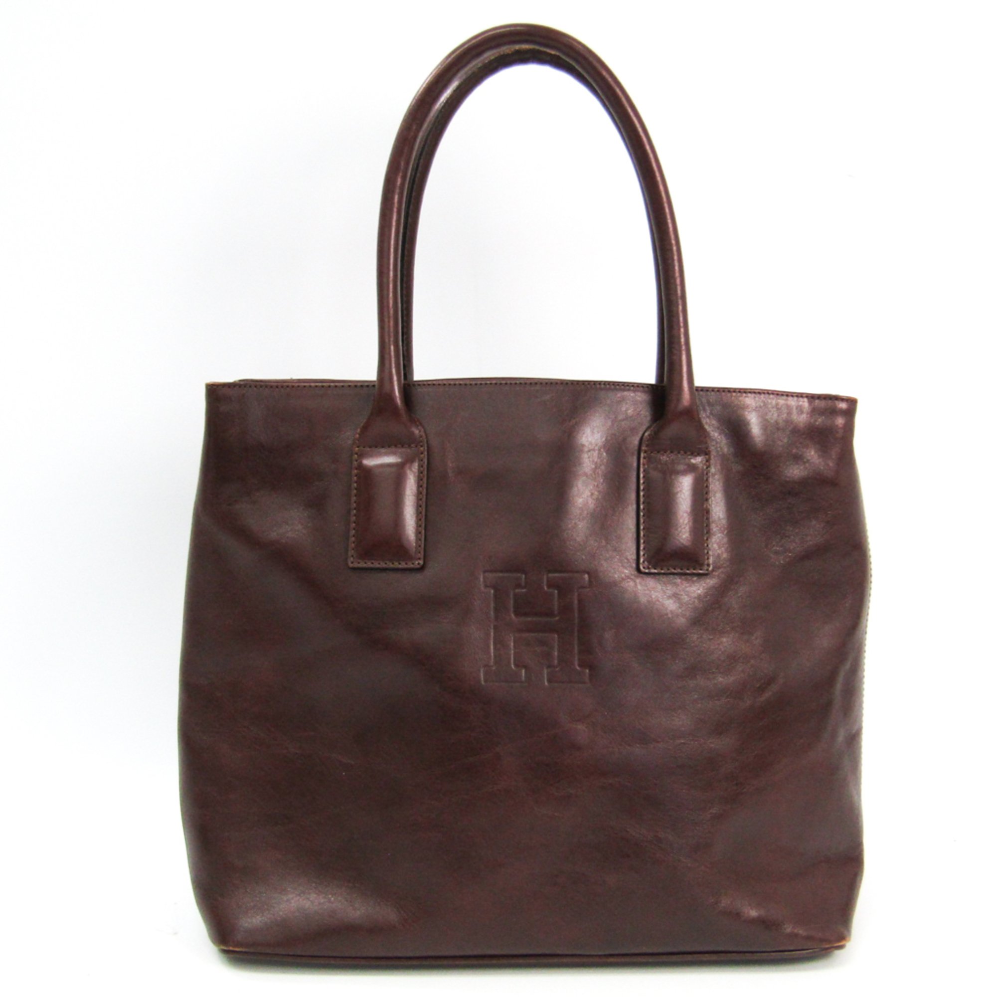 Hirofu Women's Leather Handbag Brown