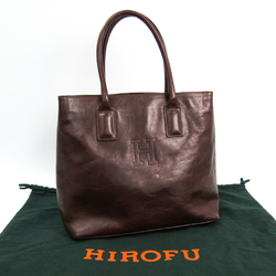 Hirofu Women's Leather Handbag Brown