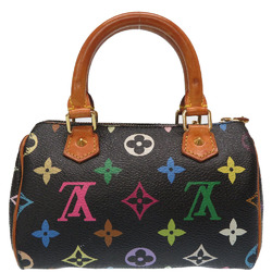 Louis Vuitton monogram multicolor mini speedy noir M92644 2WAY handbag bag with a strap LV 0284 LOUIS VUITTON