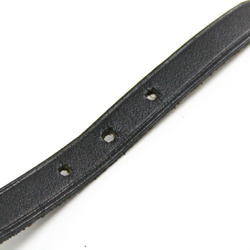Hermes Hapi III Tandem Leather Bracelet Black