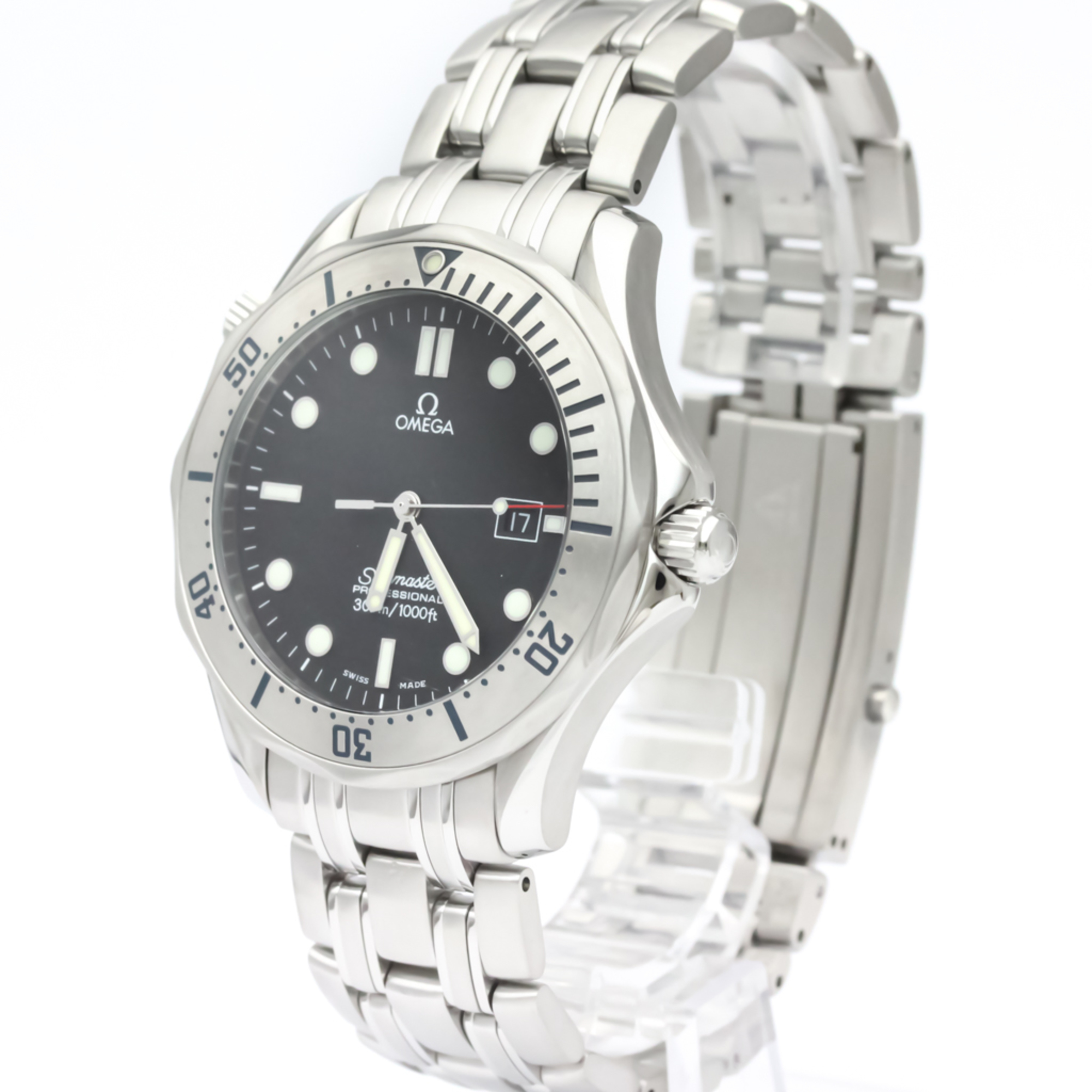 Omega Seamaster Quartz Stainless Steel Men's Sports Watch 2261.50