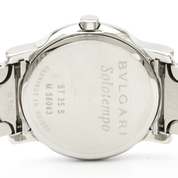 BVLGARI Solotempo Stainless Steel Quartz Mens Watch ST35S