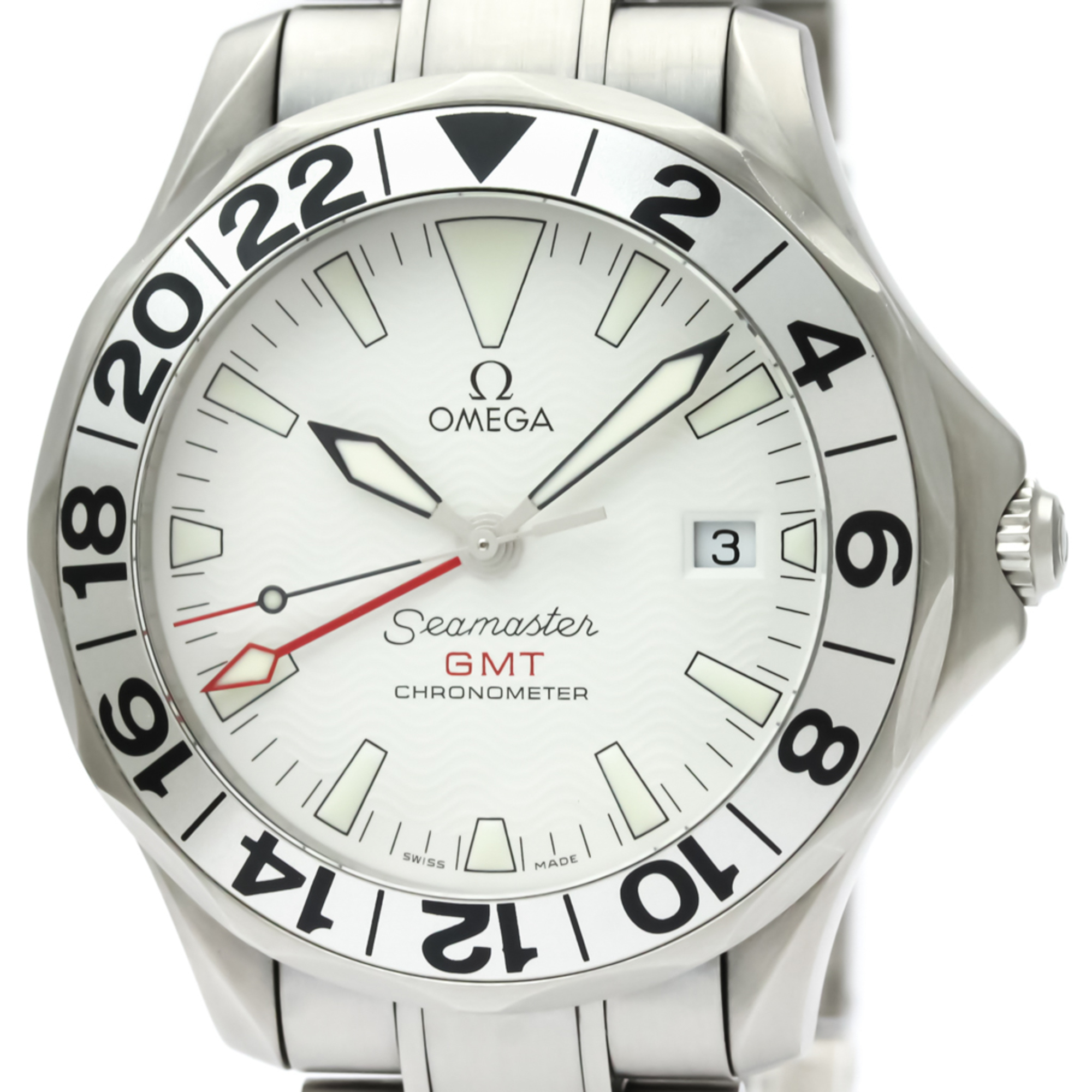 OMEGA Seamaster 300M GMT Steel Automatic Mens Watch 2538.20