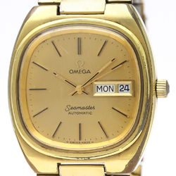 Omega Seamaster Automatic Gold Plated Men's Dress Watch 166.0213