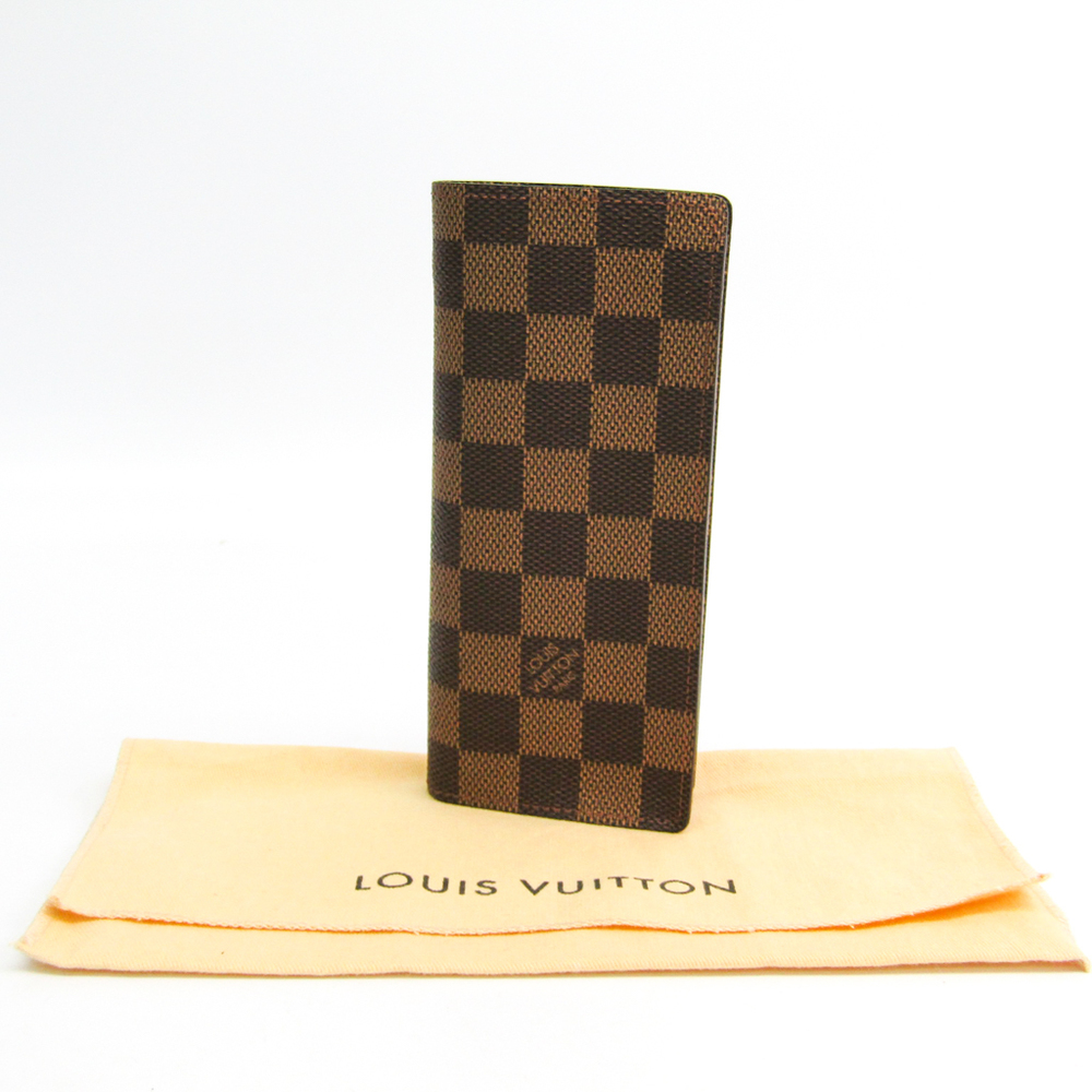 LV Louis Vuitton Damier style men's wallet checker pattern