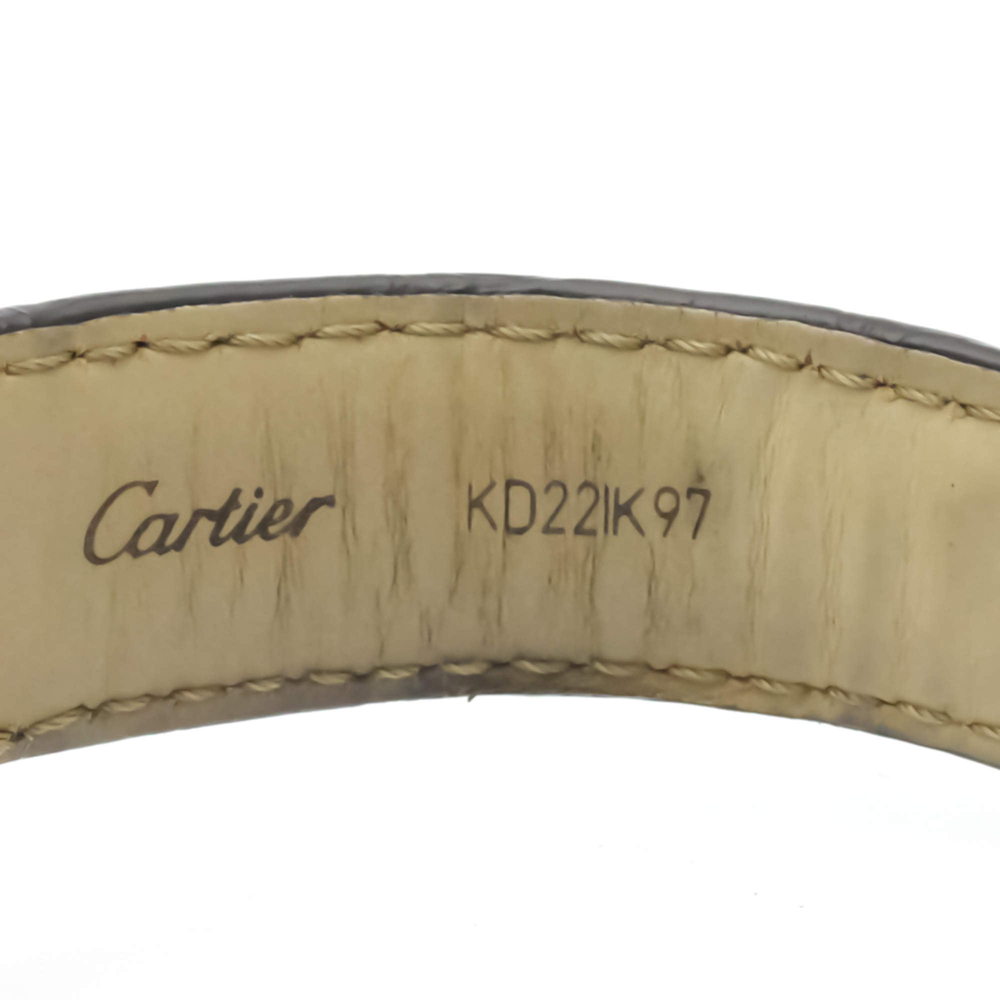 Cartier Pasha 38 Quartz Stainless Steel,Yellow Gold (18K) Men's Dress Watch W3101155
