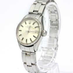 ROLEX Oyster Perpetual Date 6519 Steel Automatic Ladies Watch