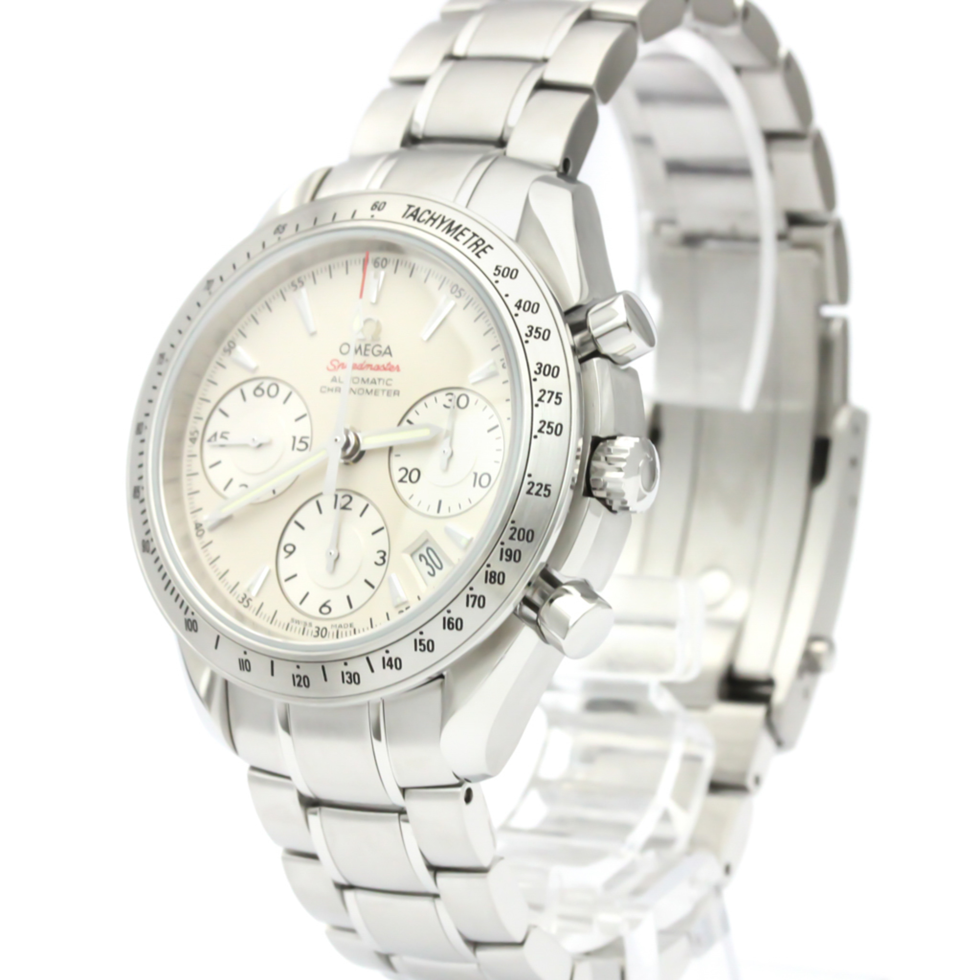 Omega Speedmaster Automatic Stainless Steel Men's Sports Watch 323.10.40.40.02.001