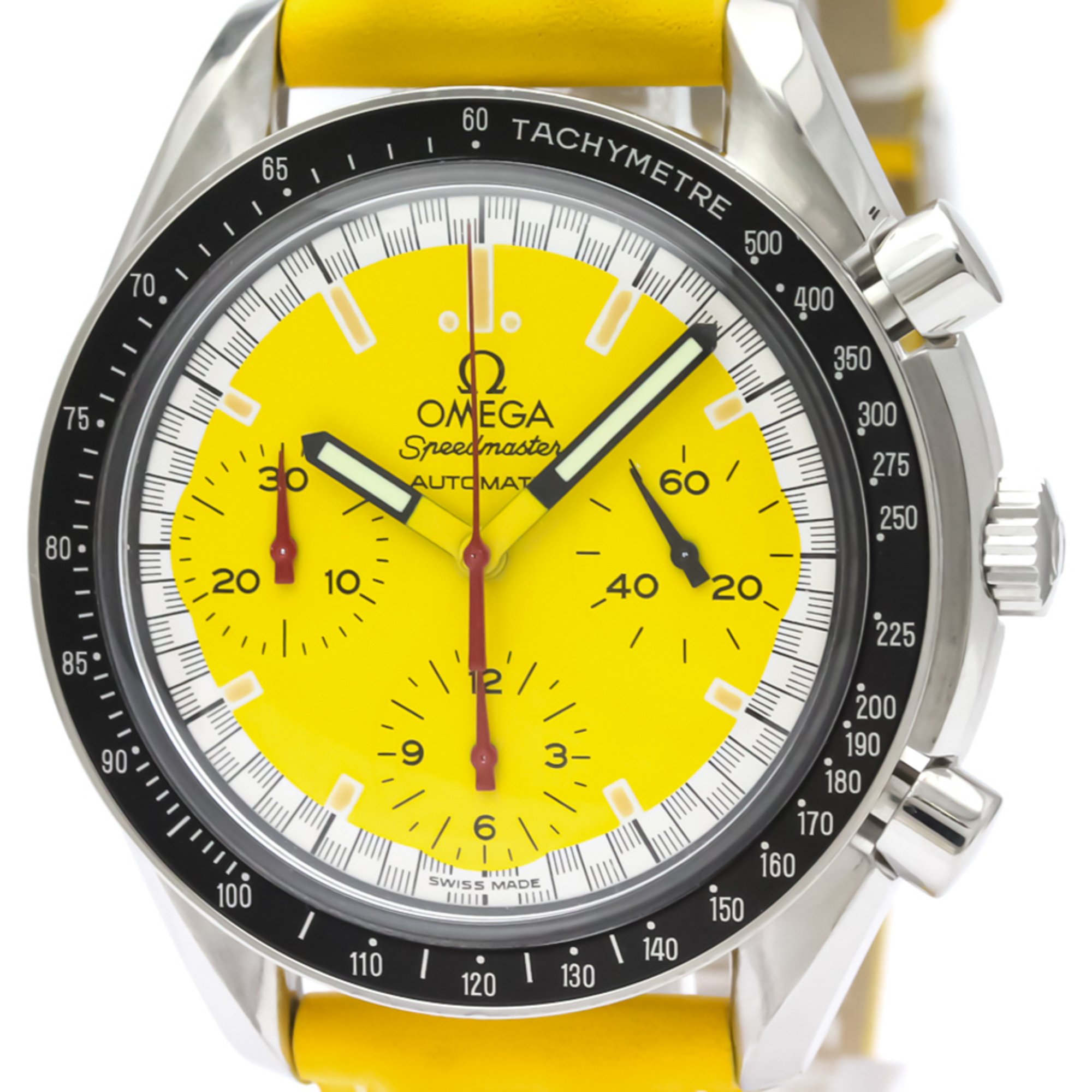 OMEGA Speedmaster Michael Schumacher Yellow Dial Watch 3510.12 BF300340