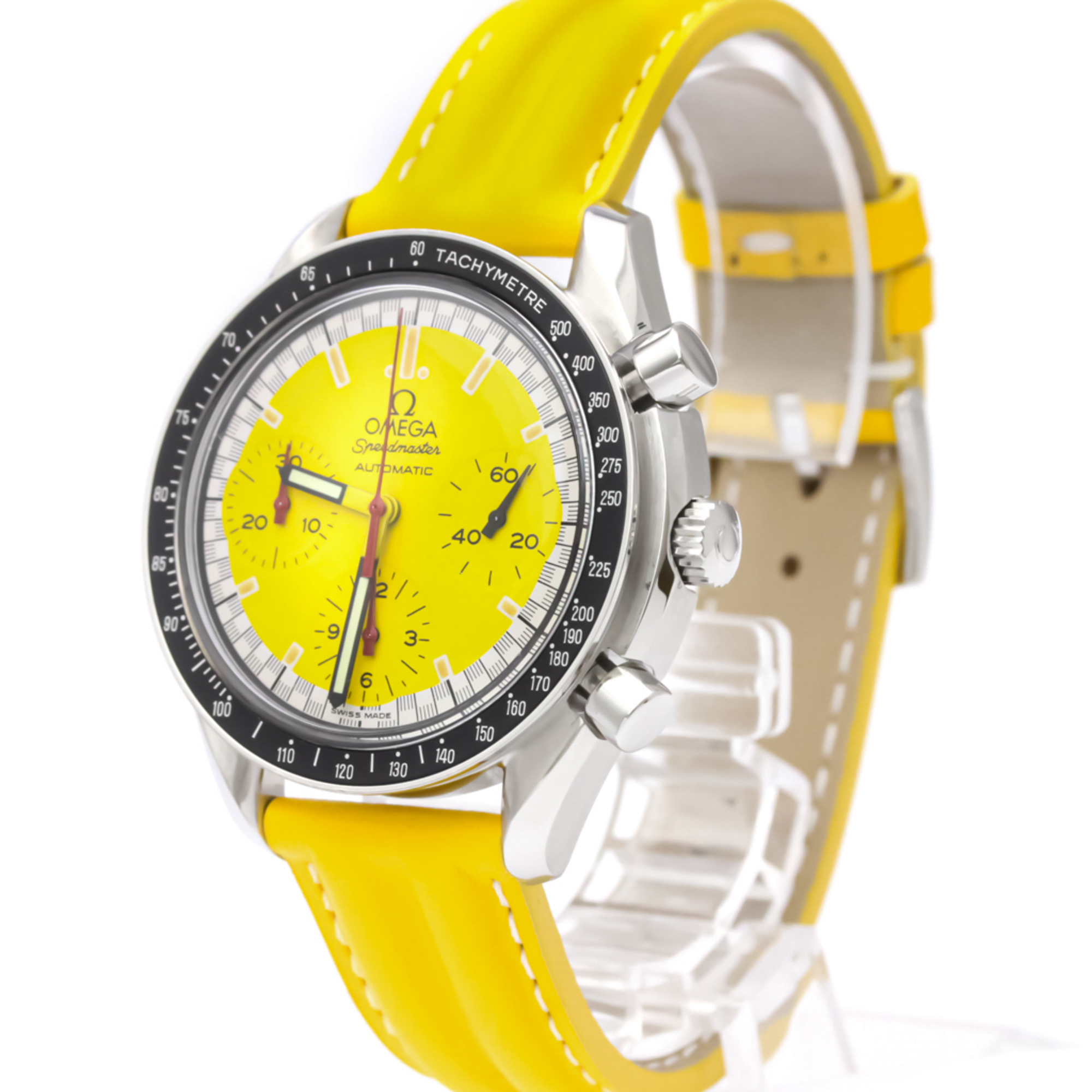 OMEGA Speedmaster Michael Schumacher Yellow Dial Watch 3510.12 BF300340