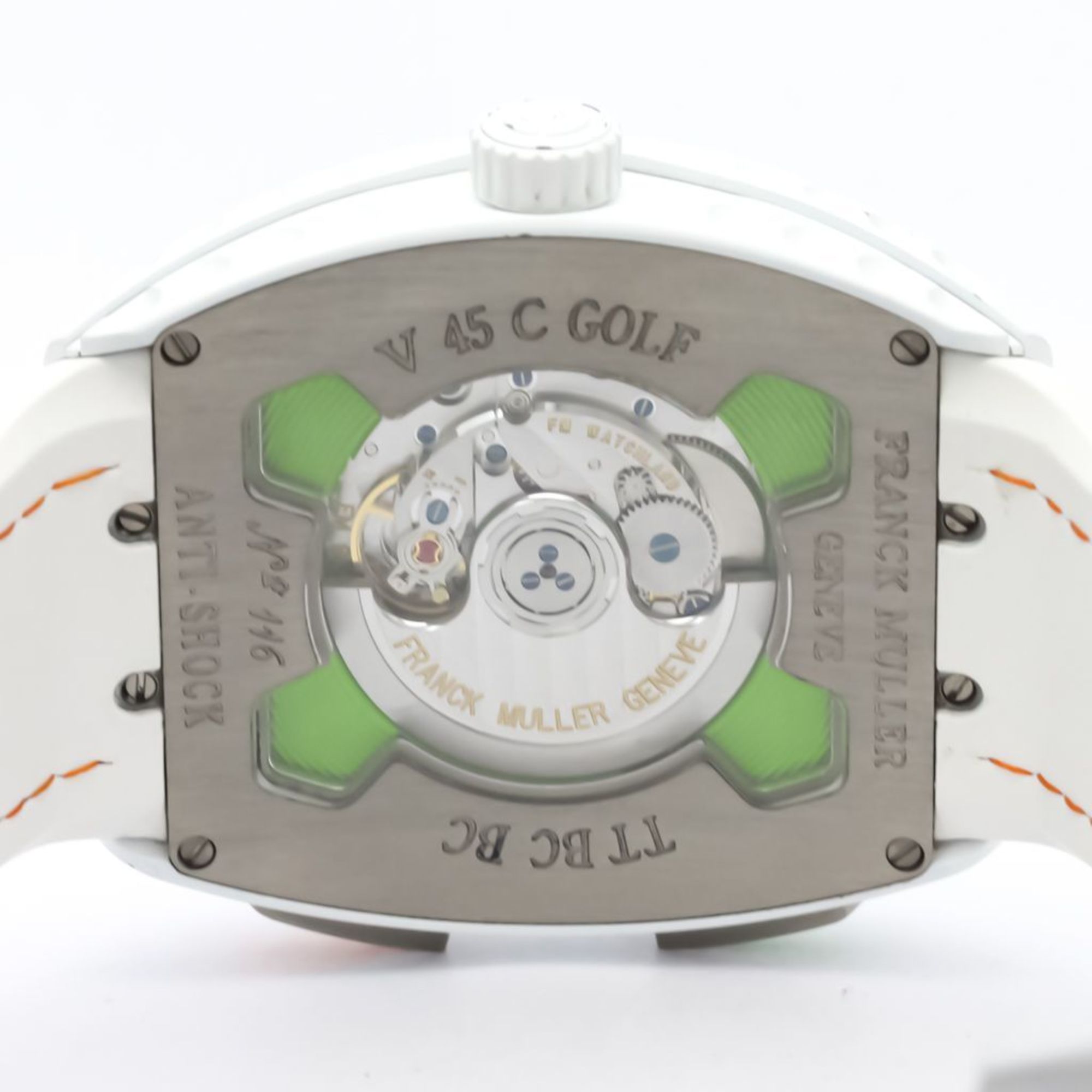 Franck Muller Vanguard Automatic Titanium Men's Sports Watch V45C GOLF