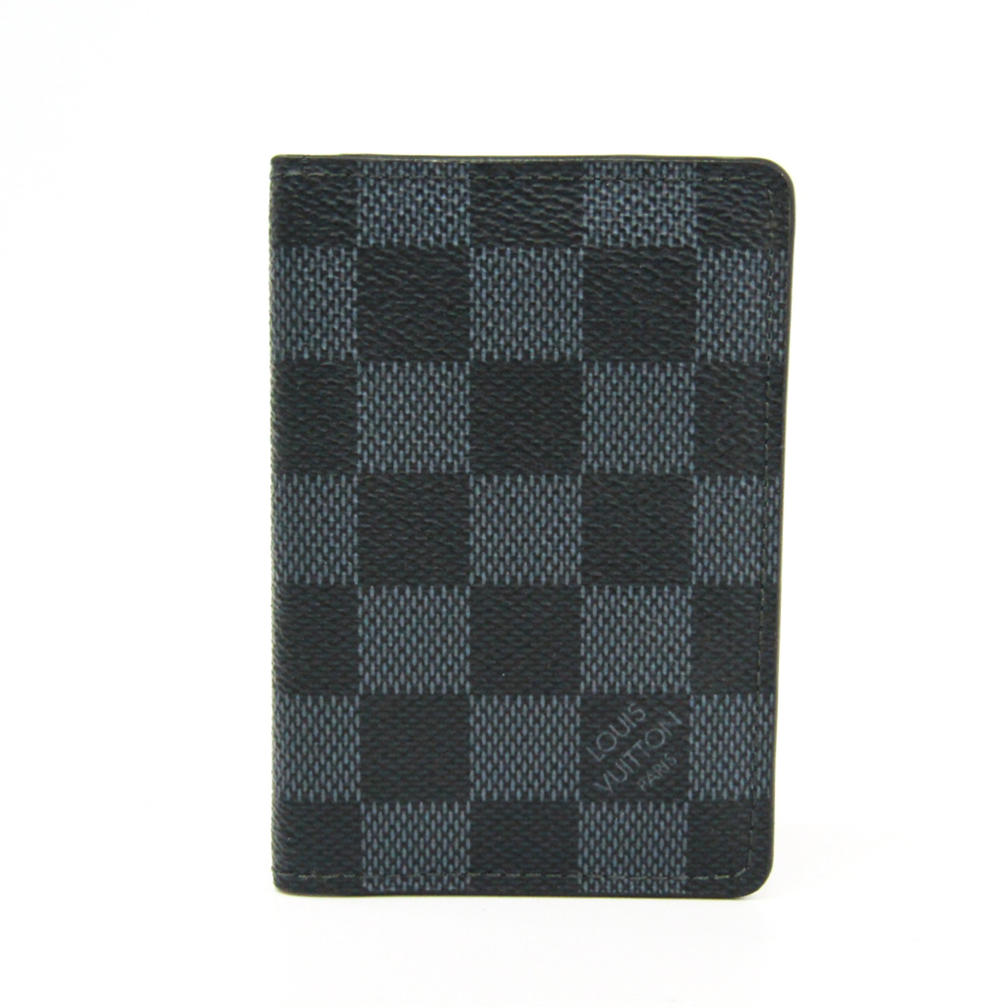 Louis Vuitton Damier Cobalt Pocket Organizer N63210  Card Case Damier Cobalt