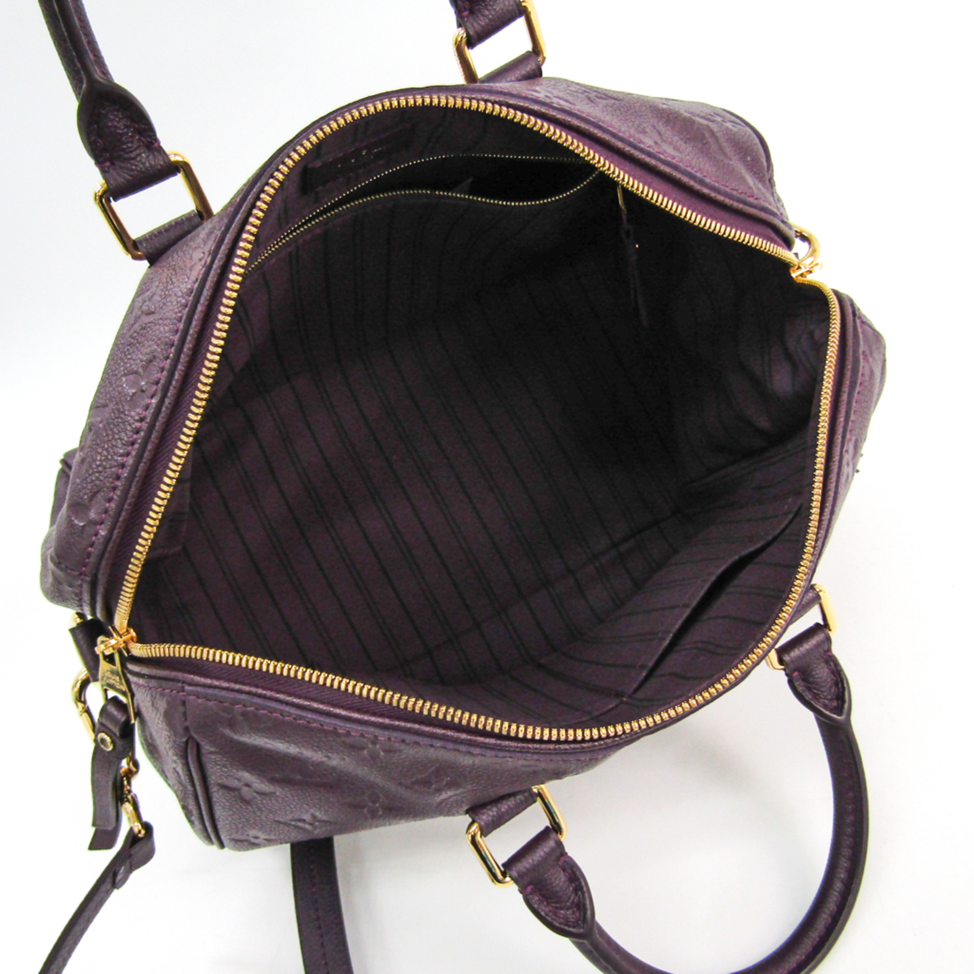 Louis Vuitton Monogram Empreinte Speedy Bandouliere 30 M40757 Women's Shoulder Bag,Tote Bag Orb