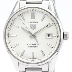 TAG HEUER Carrera Calibre 5 Steel Automatic Mens Watch WAR211B