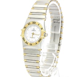 OMEGA Constellation 18K Gold Steel Ladies Watch 795.1080