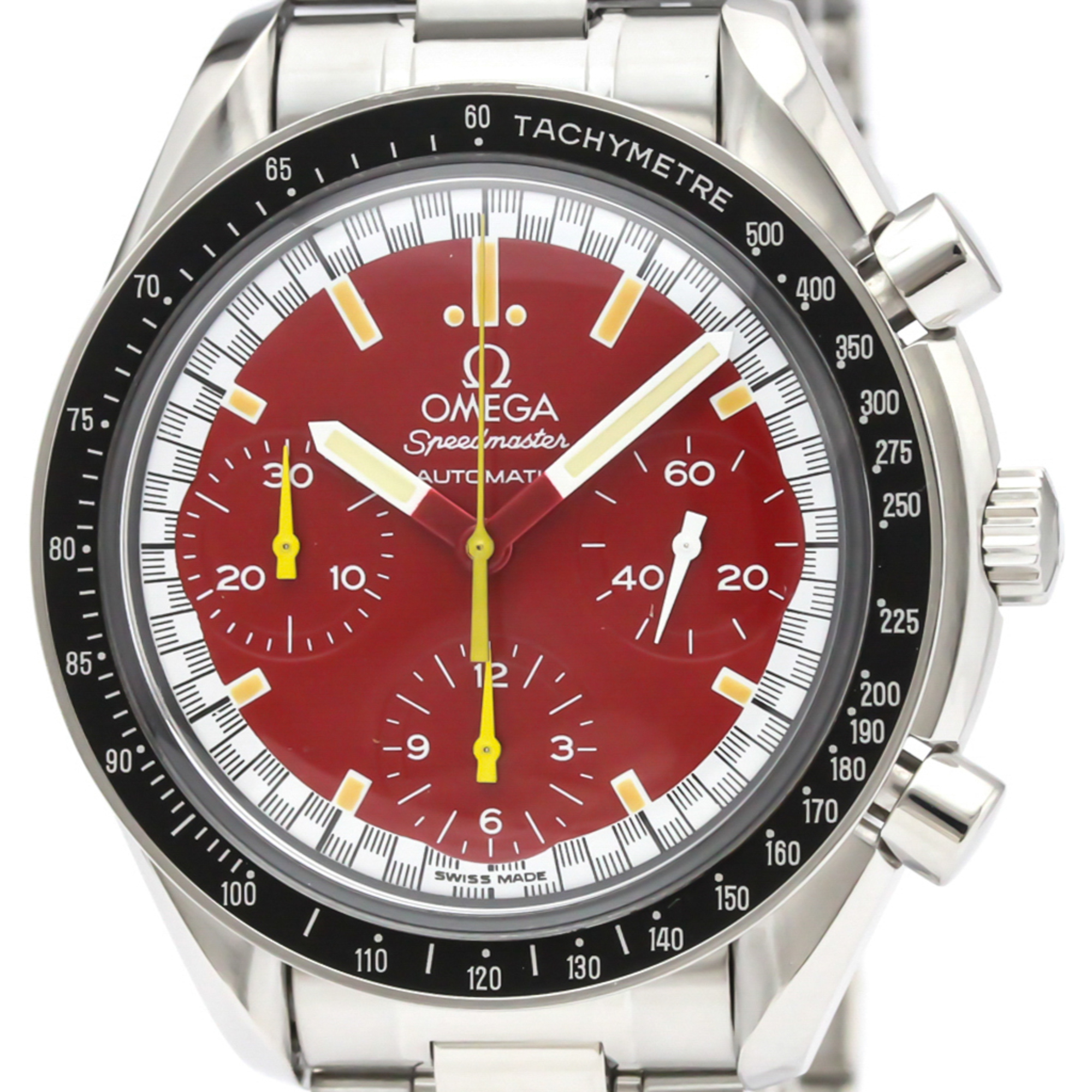 OMEGA Speedmaster Michael Schumacher Red Dial Watch 3510.61