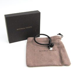 Bottega Veneta Intrecciato Leather Italian Style Bracelet Dark Brown