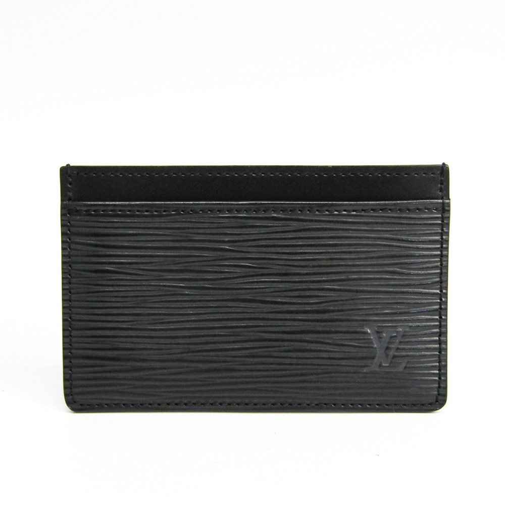 Louis Vuitton Card Holder Black EPI