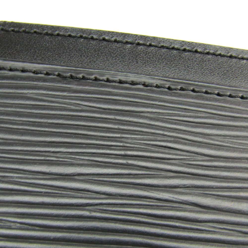 Louis Vuitton Epi Epi Leather Card Case Noir Simple Card Case M63512