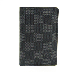 Louis Vuitton Damier Canvas Card Case Damier Graphite Pocket Organiser N63075