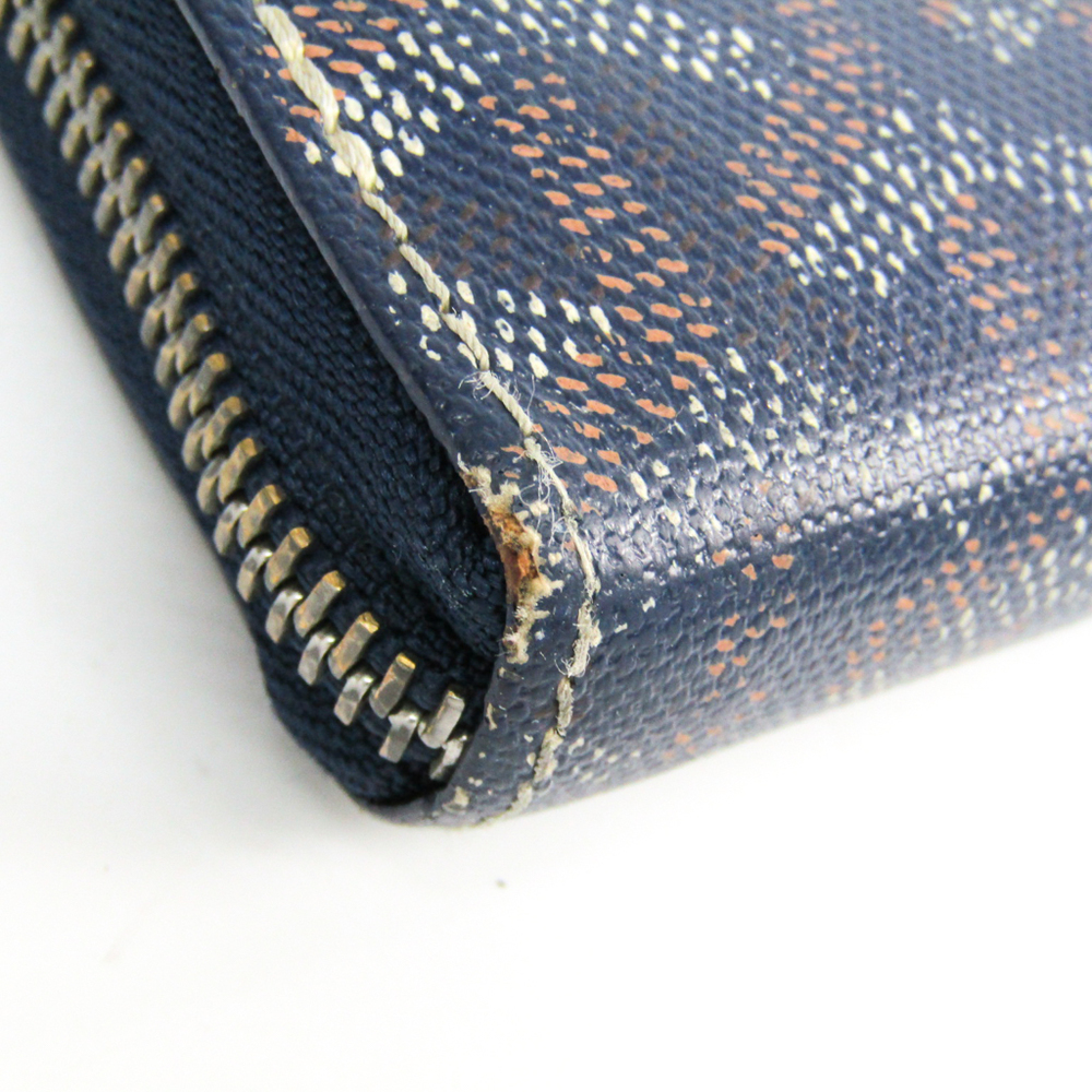 Goyard Matignon Zip Wallet Coated Canvas with Leather - ShopStyle
