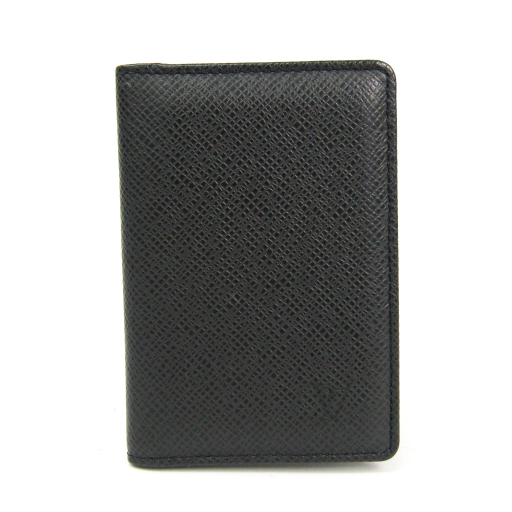 Louis Vuitton Taiga Taiga Leather Card Case Ardoise Organizer de poche M30512