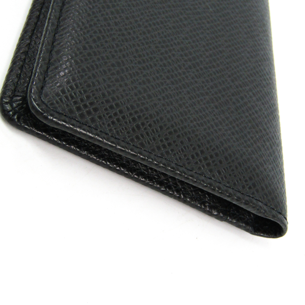 Louis Vuitton Vertical Pocket Organizer De Poche Gray Taiga Leather Card  Holder