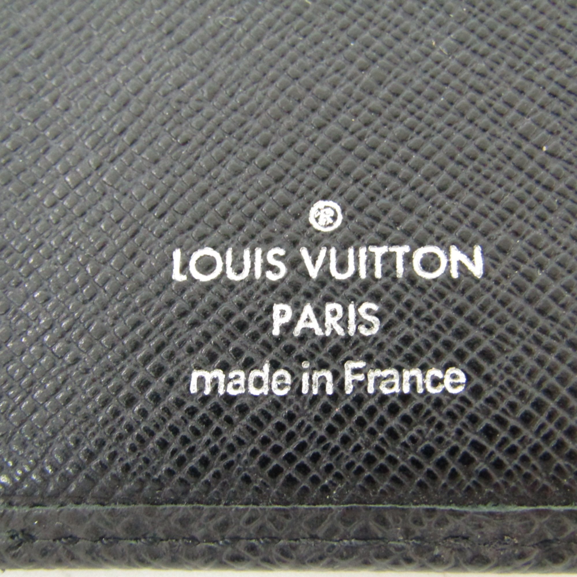 Louis Vuitton Taiga Taiga Leather Card Case Ardoise Organizer de poche M30512