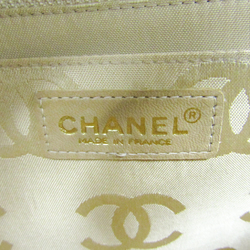 Chanel Chocolate Bar Women's Leather Shoulder Bag Beige