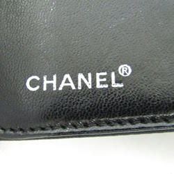 Chanel New Travel Line A15787 New Travel Line Wallet (tri-fold) Black