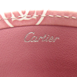 Cartier Happy Birthday Leather Card Case Pink L3000788