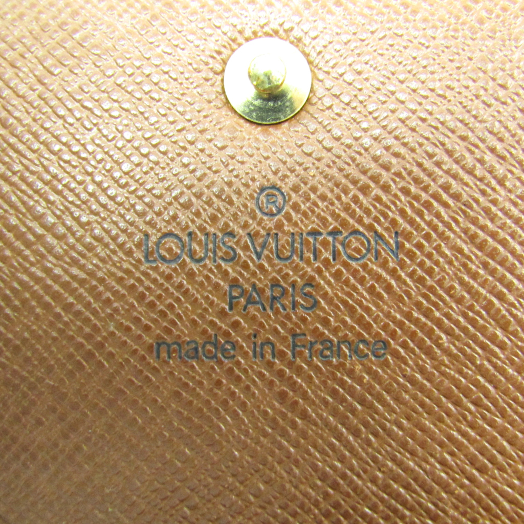 Louis Vuitton Monogram M61725 Monogram Long Wallet (bi-fold) Monogram
