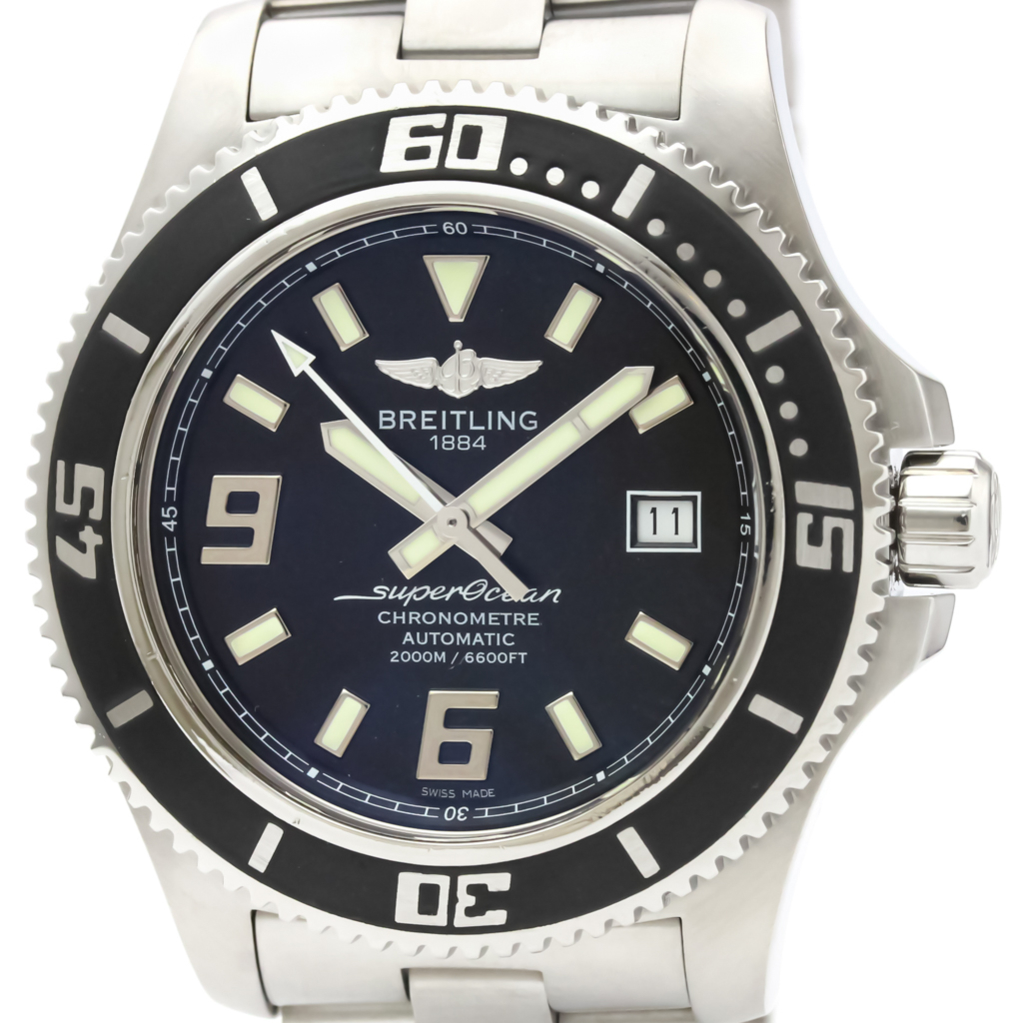 BREILING Superocean 44 Steel Automatic Mens Watch A17391