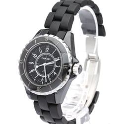 CHANEL J12 Ceramic Rubber Quartz Ladies Watch H0681