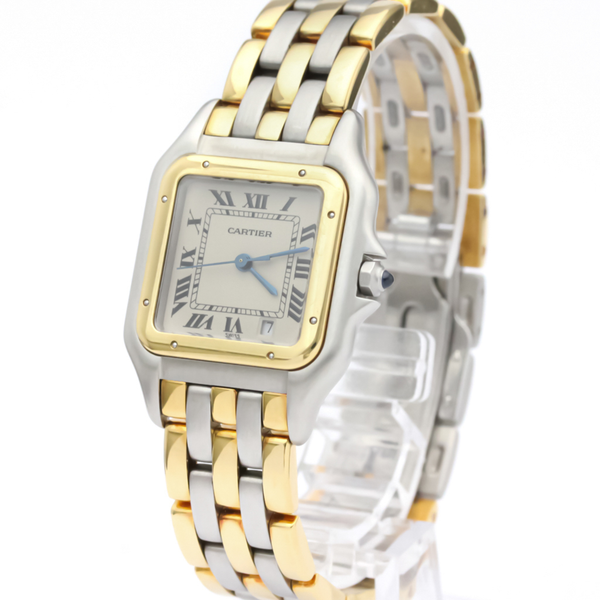 Cartier Panthere De Cartier Quartz Stainless Steel,Yellow Gold (18K) Women's Dress Watch 187949