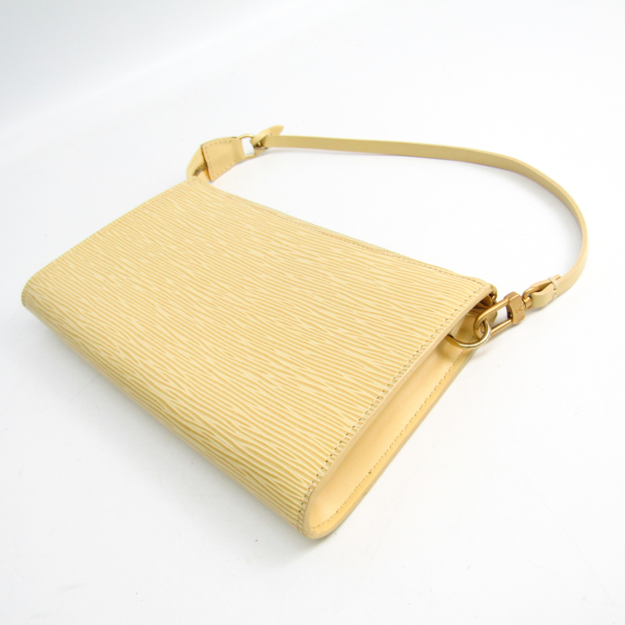 Louis Vuitton Epi Pochette Accessoires 24 M5294A Handbag Vanilla