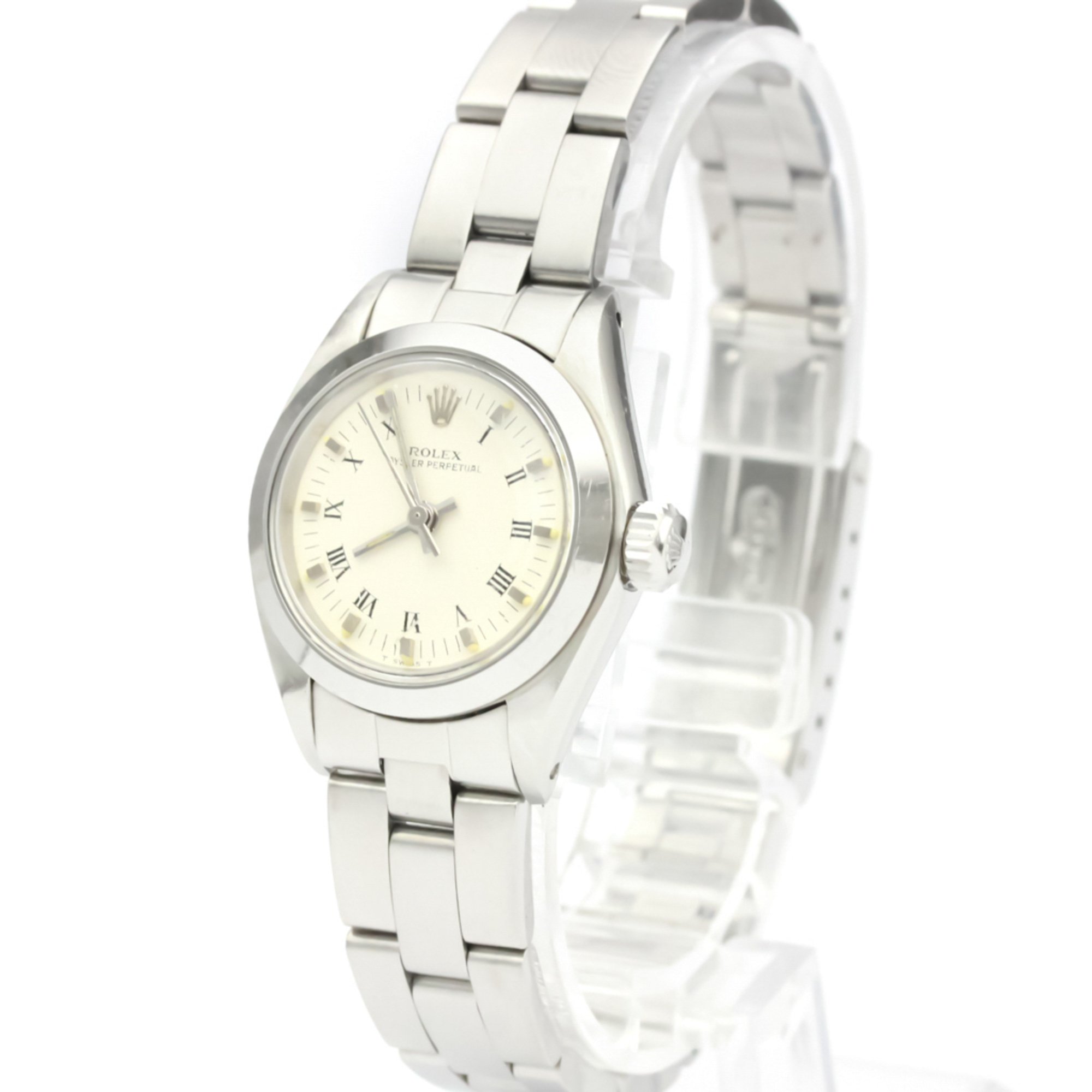 Rolex Oyster Perpetual Automatic Stainless Steel Women's Dress Watch 6718