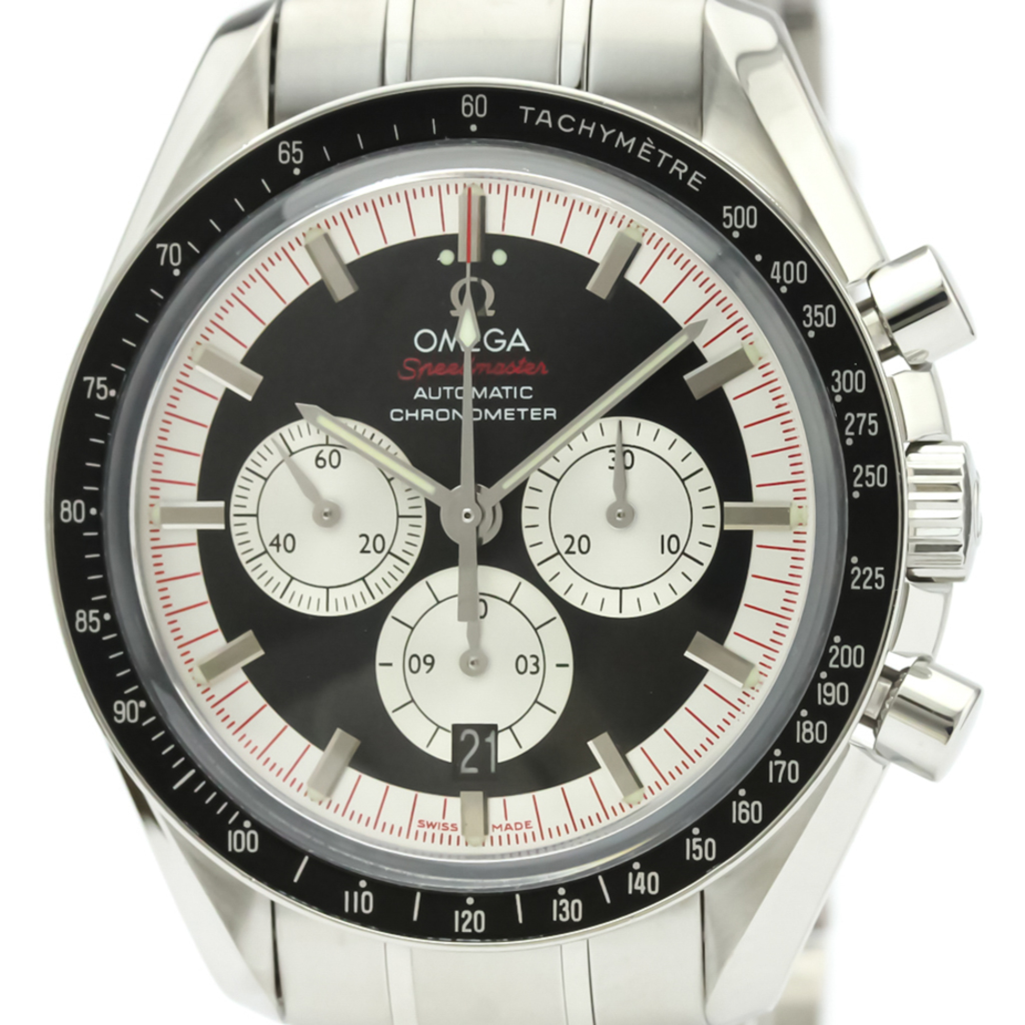Omega Speedmaster Automatic Stainless Steel Men's Sports Watch 3507.51