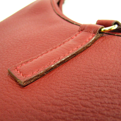 Hermes Trim 31cm Black Taurillon Clemence Leather Shoulder Bag