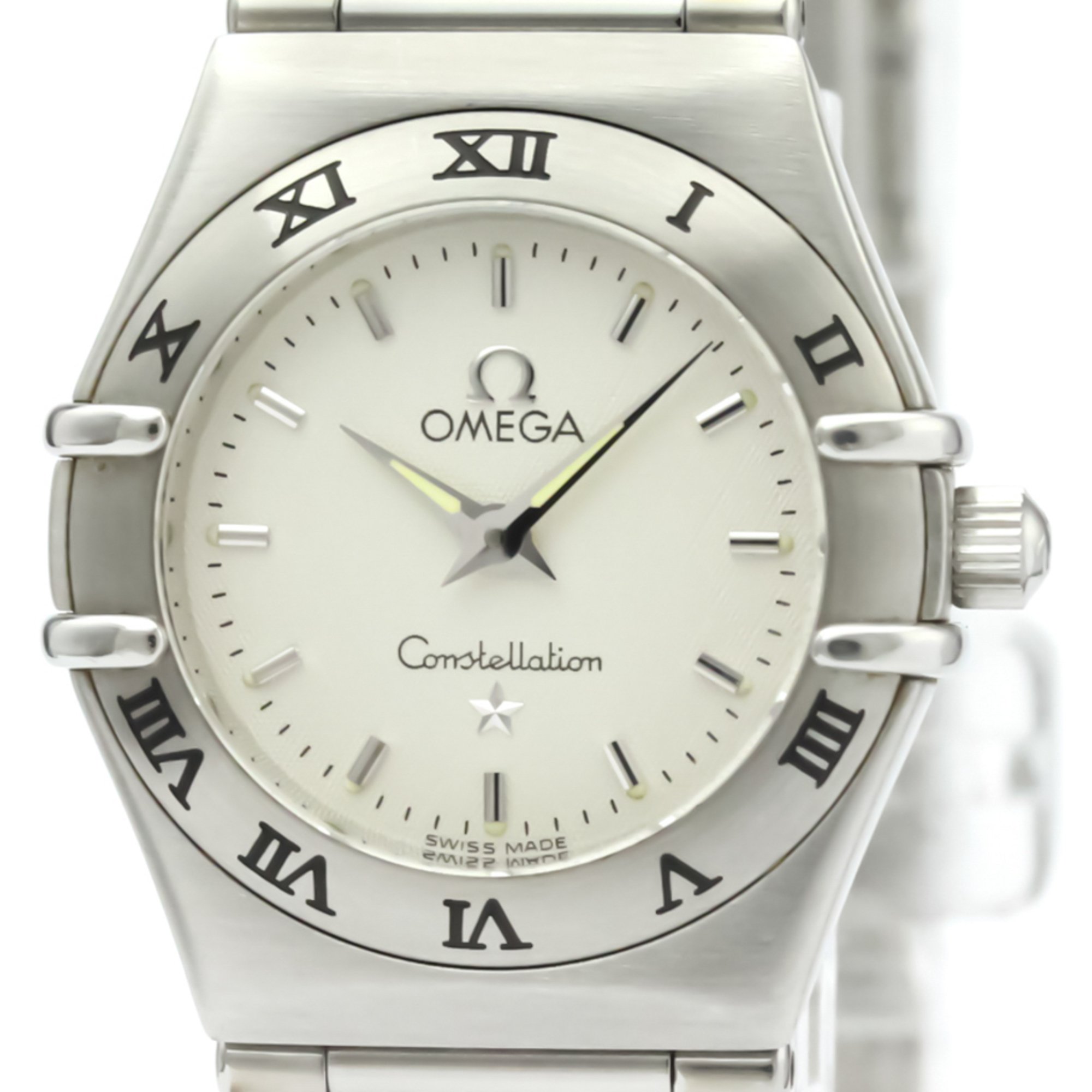 Omega Constellation Quartz Stainless Steel Women's Dress Watch 1562.30