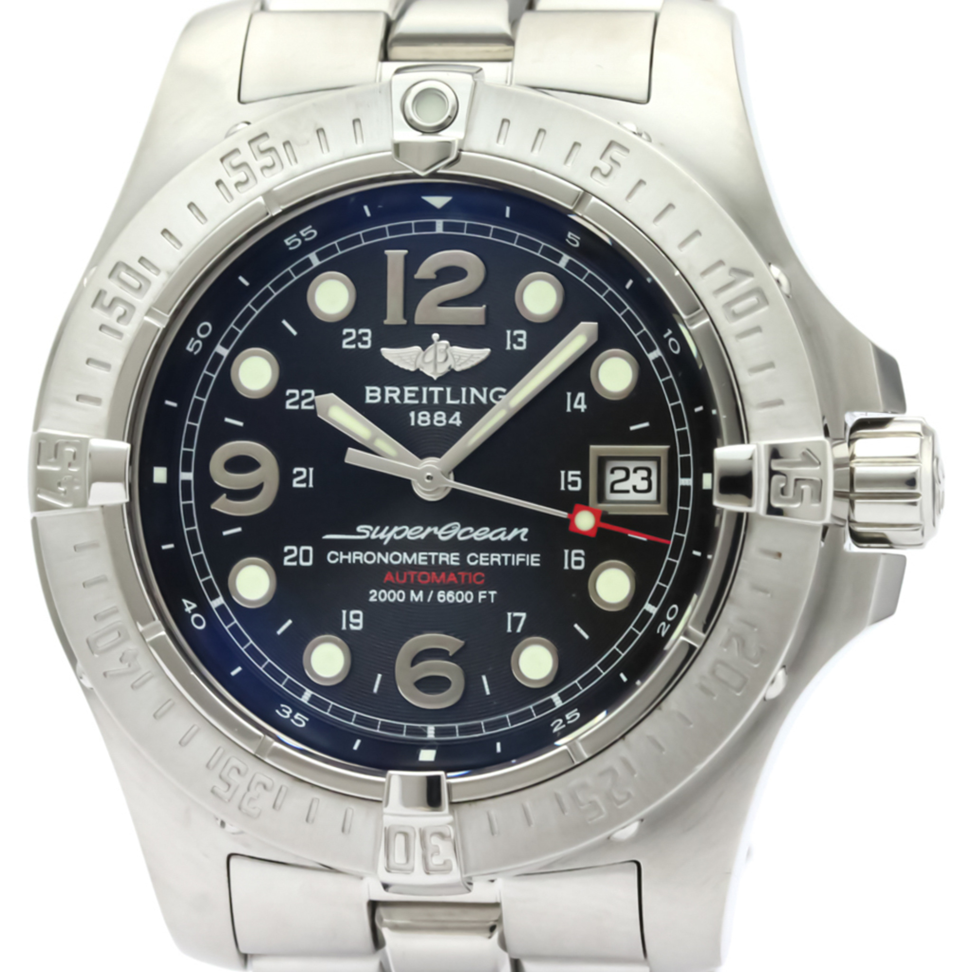 BREITLING Superocean Steelfish Steel Automatic Watch A17390